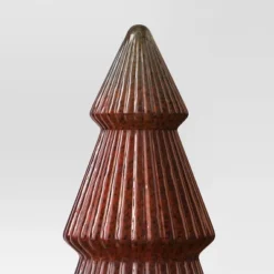 14.75" Battery Operated Lit Glass Christmas Tree Sculpture - Wondershop™ -Christmas Decorations GUEST 00a87ab5 4edf 4a96 8ba8 ca76a09ba5b5