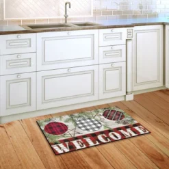 Briarwood Lane Patterned Ornaments Christmas Doormat Welcome Chec -Christmas Decorations GUEST 041dd44a 0fce 40e9 ba79 c741b0048d6e