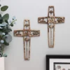 Bright Creations 6 Pack Nativity Scene Wood Cross For Wall Hanging Home Décor, Christmas Religious Gifts, 10.4x6.7x0.3 In -Christmas Decorations GUEST 04a15f87 612f 4894 a97e d93589cfee08