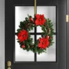 28" Pine And Poinsettia Flower With Ornaments Artificial Christmas Wreath Red - Wondershop™ 1 28" Pine And Poinsettia Flower With Ornaments Artificial Christmas Wreath Red - Wondershop™ -Christmas Decorations GUEST 0586a477 a776 4766 aece f8cac2d41ac5