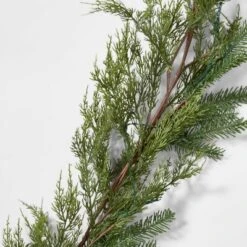 9' Pre-Lit Battery Operated LED Artificial Mixed Greenery Christmas Garland Warm White Lights - Wondershop™