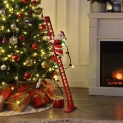 Mr. Christmas Super Climbing Santa Animated Musical Christmas Decoration 10 Mr. Christmas Super Climbing Santa Animated Musical Christmas Decoration -Christmas Decorations GUEST 2871e33c ec67 421f 940f ece62a666d26