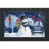 Briarwood Lane Snowman Holiday Cheer Christmas Doormat Lampost Wreath Indoor Outdoor 30" X 18" -Christmas Decorations GUEST 28c3d3c7 3282 4fb4 b3bc 3abf2e06a8a7