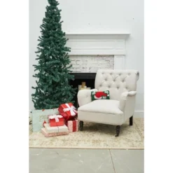 C&F Home 6" X 12" HoHoHo Hat Hooked Petite Christmas Holiday Throw Pillow -Christmas Decorations GUEST 297adc58 8031 4edc 8fd7 2e6f320a28fb