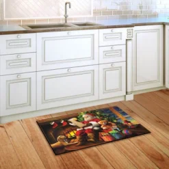 Briarwood Lane Naughty Or Nice Christmas Doormat Santa Claus Indoor Outdoor 30" X 18" -Christmas Decorations GUEST 29c9c1c9 f5a6 498c 97ad bd0bd45f4881