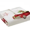 Kate Aurora Holiday Red Pickup Trucks, Candy Canes & Christmas Trees Accent Throw Blanket - 50 In. W X 60 In. L -Christmas Decorations GUEST 2a494efd 336d 4552 9607 359506601abb