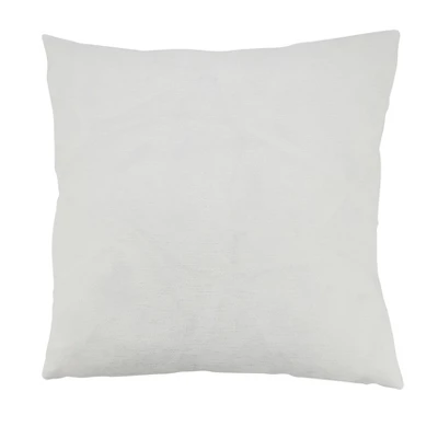 Saro Lifestyle Seasonal Splendor Christmas Trees And Snowflakes Poly Filled Throw Pillow, 18", White 3 Saro Lifestyle Seasonal Splendor Christmas Trees And Snowflakes Poly Filled Throw Pillow, 18", White