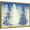 24" X 18" Snow Christmas Trees By PI Studio Framed Canvas Wall Art - Amanti Art 2 24" X 18" Snow Christmas Trees By PI Studio Framed Canvas Wall Art - Amanti Art -Christmas Decorations GUEST 30504322 fb69 4b6e 91af 1e3e99f22b76