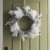 22" Flocked Mixed Greenery With Pinecones Artificial Christmas Wreath - Wondershop™ -Christmas Decorations GUEST 36874549 cdc1 41cc 9900 47a77e4c9a5d