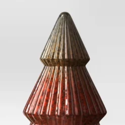 10.25" Battery Operated Lit Glass Christmas Tree Figurine - Wondershop™ 10 10.25" Battery Operated Lit Glass Christmas Tree Figurine - Wondershop™ -Christmas Decorations GUEST 372f1c76 00f4 419f 90b7 7f5b54637763