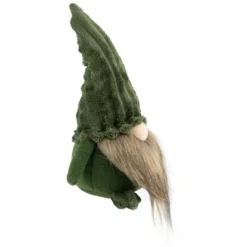 Northlight 12" Green Plush Christmas Gnome Decoration -Christmas Decorations GUEST 3927e509 d8bd 4cfe b05c e7486e265b53