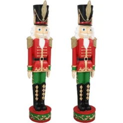 Sunnydaze Decor Sunnydaze Indoor/Outdoor Porch Or Living Room Polyresin Kristoff The Nutcracker Solider Christmas Holiday Decoration - 37" -Christmas Decorations GUEST 3a696ea0 f77a 4853 a3bf 3cebdca393f5