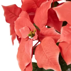 Northlight 20" Dark Pink Artificial Christmas Poinsettia With Gold Wrapped Base -Christmas Decorations GUEST 3dd13947 e3e8 49eb 88ec ded39ff962b5
