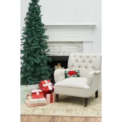 C&F Home 6" X 12" HoHoHo Hat Hooked Petite Christmas Holiday Throw Pillow -Christmas Decorations GUEST 40d992e7 29f5 482d a184 55992edcf72f