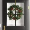 24" Mixed Greenery With Pinecones Artificial Christmas Wreath Green - Wondershop™ -Christmas Decorations GUEST 41fba498 2a99 41f1 a45b 51c850bc9ae2