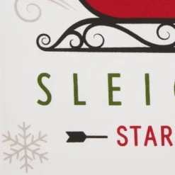 4pk 18"x18" Christmas Printed Square Throw Pillow Covers - Design Imports -Christmas Decorations GUEST 42181e75 8e9d 4b60 adb3 b204a1478258