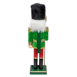 Northlight 14" Green And Red Christmas Nutcracker Soldier With Spear -Christmas Decorations GUEST 4587e4dc 3e96 4f04 a5c5 b61146d9f331