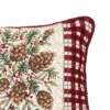 C&F Home 12" X 16" Rustic Pine Needlepoint Christmas Holiday Throw Pillow -Christmas Decorations GUEST 493f7e3d ff2d 4335 90c0 83b7934984c9