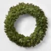 48in Pre-lit Artificial Christmas Wreath Clear Lights - Wondershop™ -Christmas Decorations GUEST 4a0e4ecd 3685 4932 badd 08230cea50b9