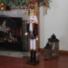 Northlight 48" Burgundy And White Wooden Christmas Nutcracker King With Scepter -Christmas Decorations GUEST 4ee5e790 d2a0 4ec5 ae56 c762a84b2bf1