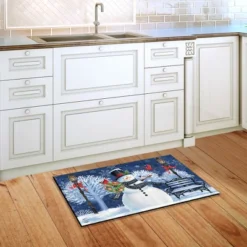 Briarwood Lane Snowman Holiday Cheer Christmas Doormat Lampost Wreath Indoor Outdoor 30" X 18" 7 Briarwood Lane Snowman Holiday Cheer Christmas Doormat Lampost Wreath Indoor Outdoor 30" X 18" -Christmas Decorations GUEST 5321366f 4323 4bdd abd6 6c0164d4620b