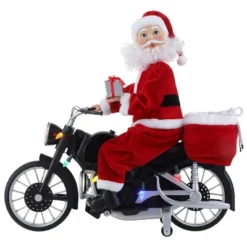 Mr. Christmas Animated LED Motorcycling Santa Musical Christmas Decoration 10 Mr. Christmas Animated LED Motorcycling Santa Musical Christmas Decoration -Christmas Decorations GUEST 5373fbc1 387b 4c03 bd48 6299dc39d03e
