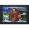 Christmas Tree Farm Doormat Red Pickup Indoor Outdoor 30" X 18" Briarwood Lane -Christmas Decorations GUEST 548f51db 0d05 417f b0a7 b8e349708e76