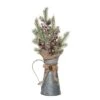 Transpac Metal 19 In. Multicolored Christmas Snowy Berry Arrangement In Pitcher -Christmas Decorations GUEST 54e1c2b3 d62f 4870 8cef adedf8706e72