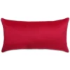 13.5"x25" Oversized Merry Christmas Lumbar Throw Pillow Cover Red - Pillow Perfect