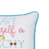 C&F Home 10" X 10" Beachy Little Christmas Embroidered Pillow -Christmas Decorations GUEST 5715dcdd 328c 4a5a ac51 6d836653d5bd