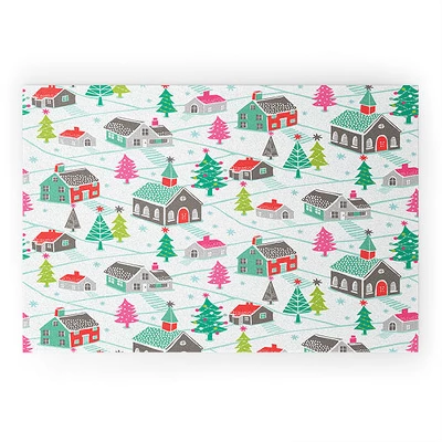 Wendy Kendall Christmas Town Looped Vinyl Welcome Mat - Society6 7 Wendy Kendall Christmas Town Looped Vinyl Welcome Mat - Society6 - Image 5