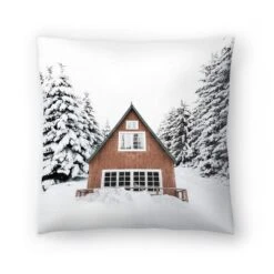 Snowy Cabin At Christmas By Tanya Shumkina Throw Pillow - Americanflat 12 Snowy Cabin At Christmas By Tanya Shumkina Throw Pillow - Americanflat -Christmas Decorations GUEST 5b102f08 7d8d 4dfb bbc0 26b91840eabd