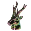 Northlight 7.5" Rainbow Electroplated Deer Head Christmas Decoration -Christmas Decorations GUEST 5bf0157a 29ee 4d61 9825 2703353004c1