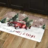 J&V TEXTILES 20"x32" Holiday Themed Christmas Xmas Cushioned Anti-Fatigue Kitchen Mat (May Your Days Be Merry)