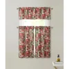 Kate Aurora Christmas Noel Complete Semi Sheer Kitchen Curtain Tier & Valance Set -Christmas Decorations GUEST 5da5f562 1cbb 4feb adbf 3ddfa021c627