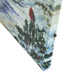 Northlight LED Lighted Fiber Optic Snowy Christmas Village Canvas Wall Art 11.75" X 15.75" -Christmas Decorations GUEST 5f93c011 2c2e 4120 ad8f 24b7a1ef7c6a