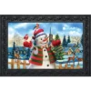 It's Snowing Christmas Doormat Snowman Indoor / Outdoor 30" X 18" Briarwood Lane -Christmas Decorations GUEST 60a09967 2fa4 4570 b009 d9694c5be04e