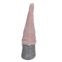 Northlight 11" Pink And Gray Standing Gnome Christmas Decoration -Christmas Decorations GUEST 611534da d1f3 49c8 93e3 5961d2b4e642