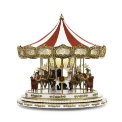Mr. Christmas Santa And Reindeers Regal Carousel Animated Musical Christmas Decoration - 16" -Christmas Decorations GUEST 633fb2f4 b594 40db 9138 045e4ad9abfd