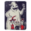 The Northwest Company Nightmare Before Christmas TERROR TRIO FLEECE THROW 45X60, Blue -Christmas Decorations GUEST 67325edb 293d 44fc 9404 be25519cdd85