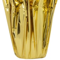 Northlight 28" Dark Pink Artificial Christmas Poinsettia With Gold Wrapped Base -Christmas Decorations GUEST 687a0f59 6e00 4749 b4b5 3af5468825d4