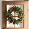 28" Mixed Greenery And Cedar With Pinecones And Red Berries Artificial Christmas Wreath Green - Wondershop™ -Christmas Decorations GUEST 698cd7da 7104 43b2 a749 c4b053f92a7f
