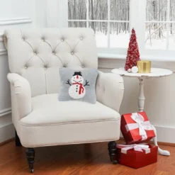 C&F Home 10" X 10" Snowman Knitted Christmas Holiday Throw Pillow 9 C&F Home 10" X 10" Snowman Knitted Christmas Holiday Throw Pillow -Christmas Decorations GUEST 6d3071eb 5363 4374 94cb ab3504dde4a8