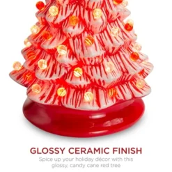 Best Choice Products 15in Pre-lit Ceramic Christmas Tree W/ Cord, Hand-Painted Decoration -Christmas Decorations GUEST 75862cdb edb0 4c78 a2f4 05a8b29c8974