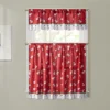 Kate Aurora Holiday Living Christmas Snowman Toss Complete 3 Pc Kitchen Curtain Tier & Valance Set - 58 In. W X 36 In. L -Christmas Decorations GUEST 8698c2d5 dc0d 4186 9b40 f18364f3efd5
