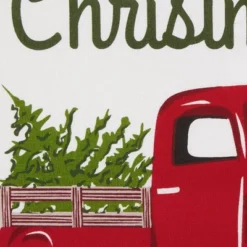 4pk 18"x18" Christmas Printed Square Throw Pillow Covers - Design Imports -Christmas Decorations GUEST 88fc105e 7bf3 40db aa57 93f88cabfca1