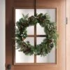 28" Mixed Greenery With White Berries With Pinecones Artificial Christmas Wreath Green - Wondershop™ -Christmas Decorations GUEST 8922f0a5 6b7e 45b0 afce 209c300a3cb2
