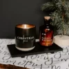 Sweet Water Decor Christmas 12oz Black Stoneware Candle 2 Sweet Water Decor Christmas 12oz Black Stoneware Candle -Christmas Decorations GUEST 89fbc188 b98e 413d aea8 e6894502affc