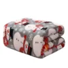 Kate Aurora Ultra Plush Gray Winter Snowman Christmas Hypoallergenic Fleece Throw Blanket - 50 In. W X 60 In. L 1 Kate Aurora Ultra Plush Gray Winter Snowman Christmas Hypoallergenic Fleece Throw Blanket - 50 In. W X 60 In. L -Christmas Decorations GUEST 8a46fcd9 529b 40b8 8f94 e2aa2d387ba6