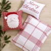 Peppermint Plaid Merry Christmas Pillow 16x22 -Levtex Home -Christmas Decorations GUEST 8b5940dd 3289 463d 9f78 f921c1f5297e